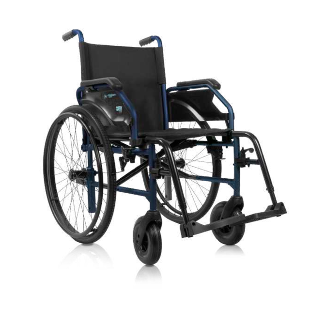 Silla de ruedas plegable Saby-20 (acero)