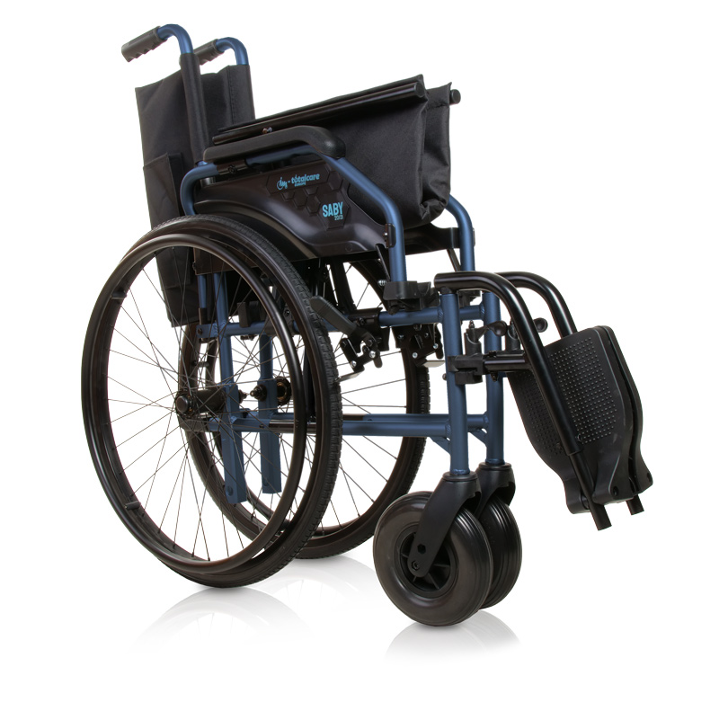 Silla de ruedas autopropulsable Saby-21 (acero)