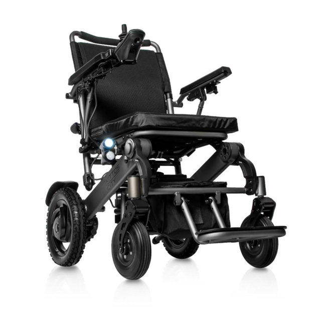 Silla de ruedas eléctrica plegable Kittos City Plus (12 Ah)