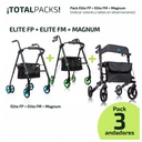 Pack 3 andadores de exterior Elite y Magnum