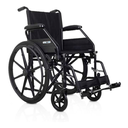 Silla de ruedas autopropulsable de acero PC-21